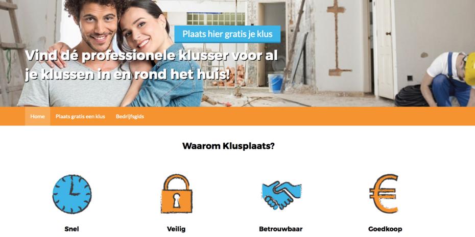 Klusplaats.nl online