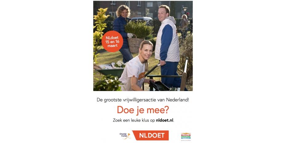 NLDoet, de grootste vrijwilligersactie van Nederland. Doe je mee?