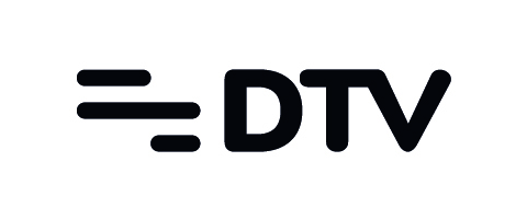 Logo DTV. Waar we nieuwe wegen vinden