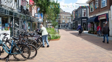 Een fietshelm met 360 graden camera