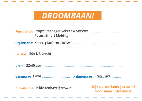 Droombaan? Droombaan!