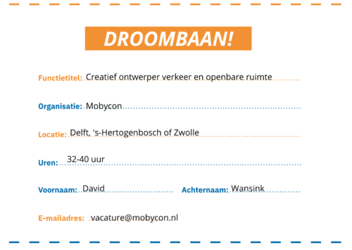 Droombaan? Droombaan!