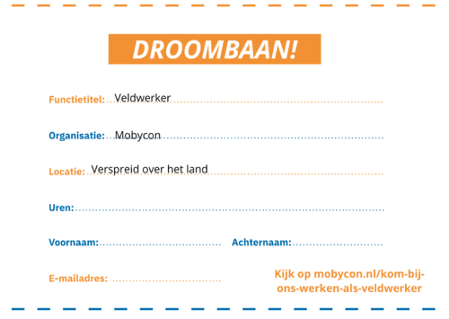 Droombaan? Droombaan!