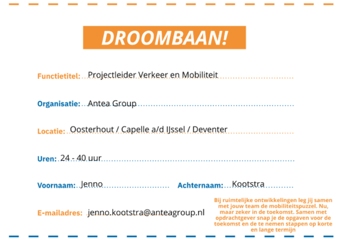 Droombaan? Droombaan!