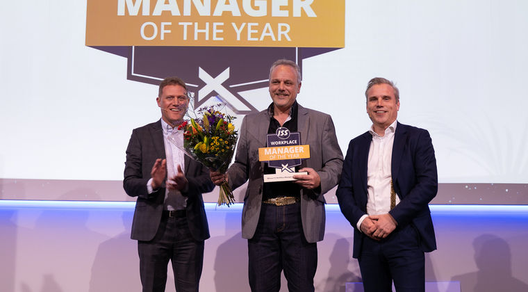 Richard Helmus wint ISS WorkPlace Manager of the year 2022